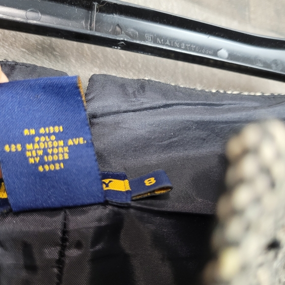 Ralph Lauren Vintage Rugby 100% Lamb Wool Midi Skirt - Picture 5 of 6